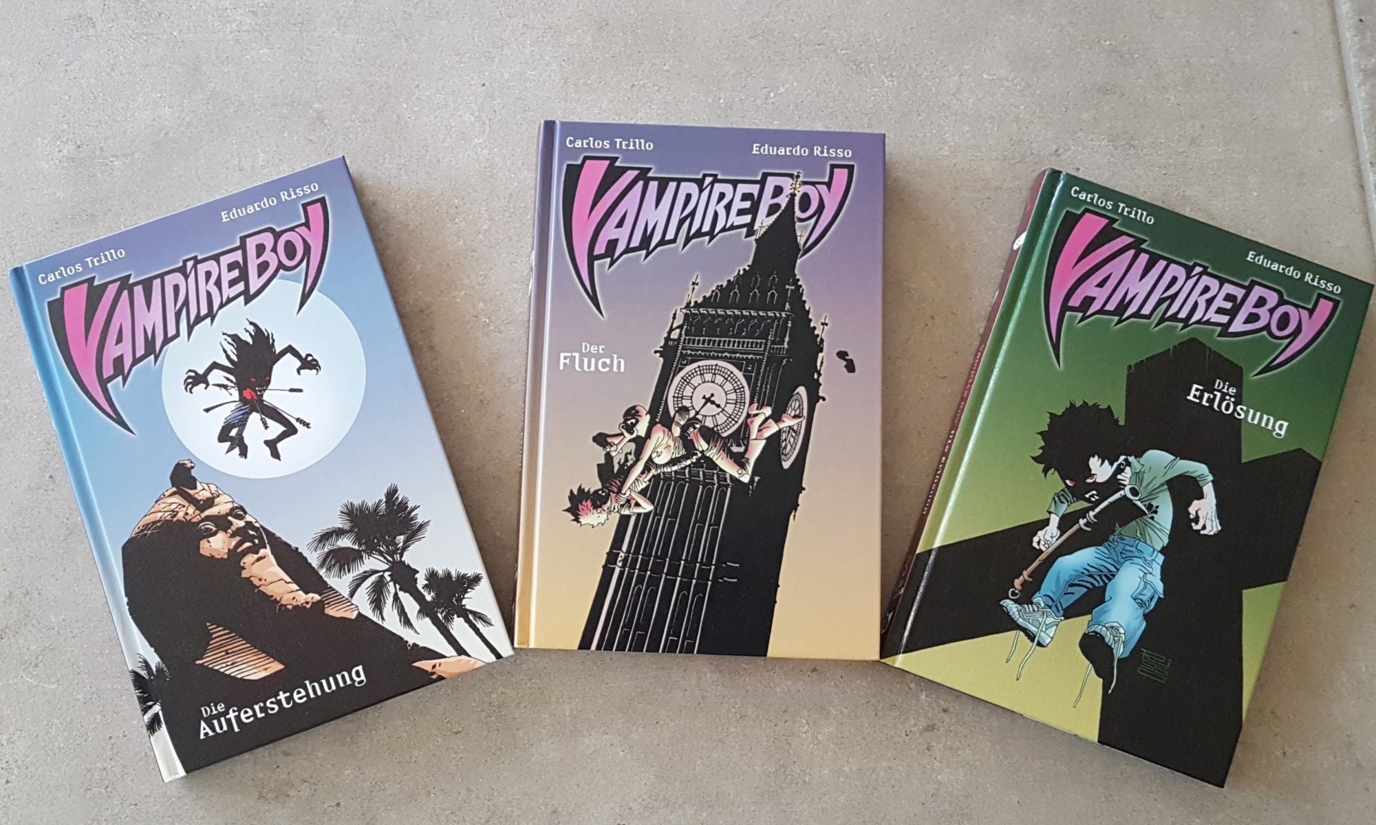 VampireBoy in 3 Bänden